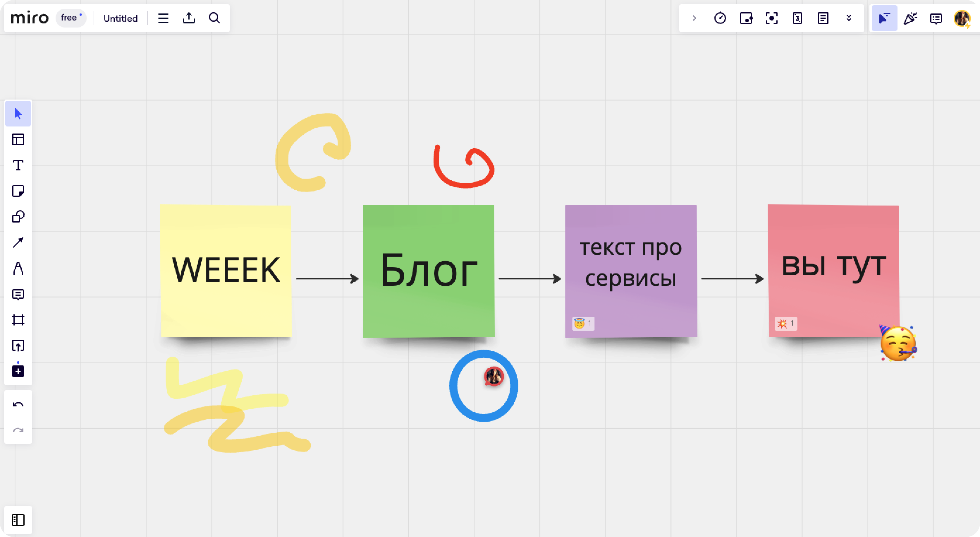 Miro приложение для интеллект карт