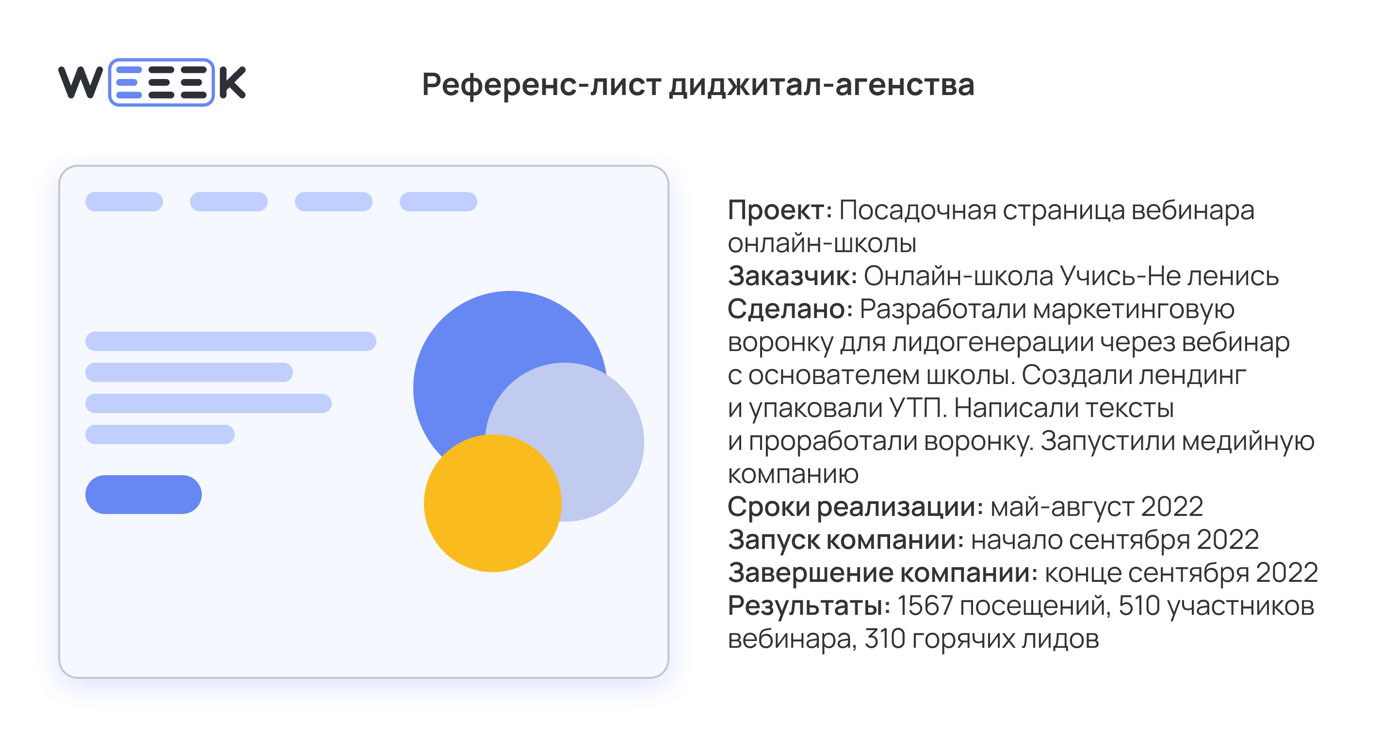 Пример референс-лист digital-агентства Пример референс-лист digital-агентства